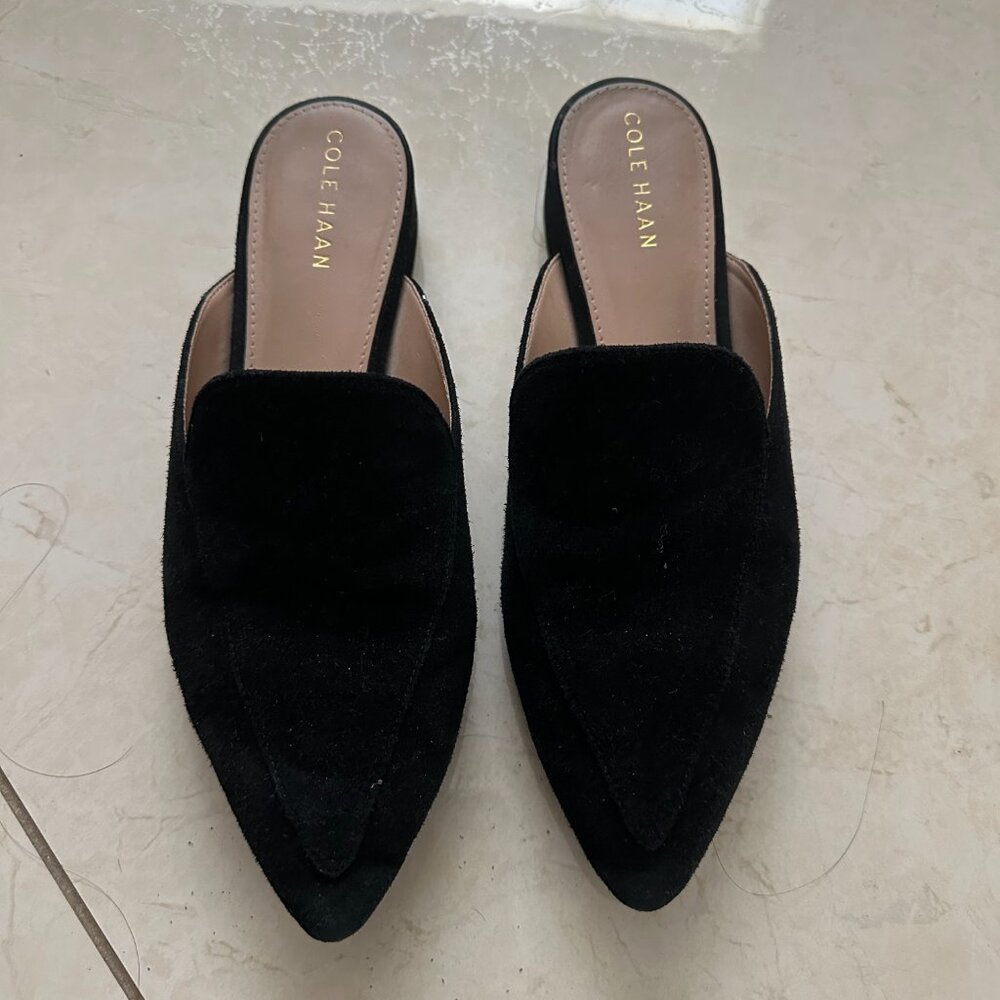 Cole Haan Piper Suede Mules